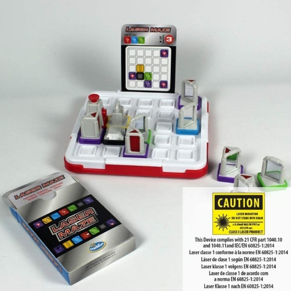 Think Fun Laser Maze Beam Bending Logic Stem Single Player Game ☆Sealed☆… - Picture 2 of 12